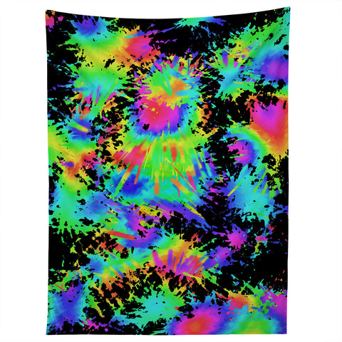 Lisa Argyropoulos Groovy Splash Night Tapestry