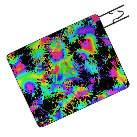 Lisa Argyropoulos Groovy Splash Night Picnic Blanket