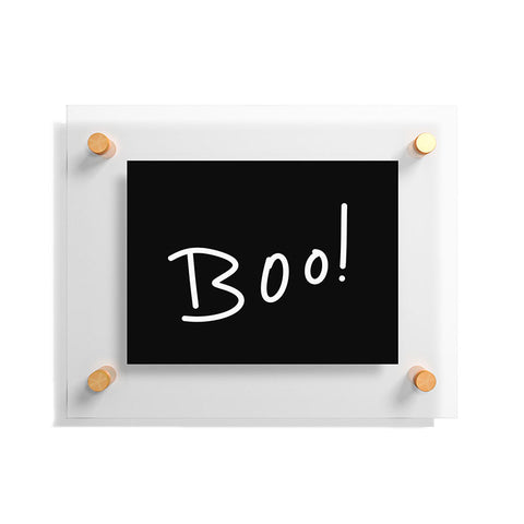 Lisa Argyropoulos Halloween Boo Floating Acrylic Print