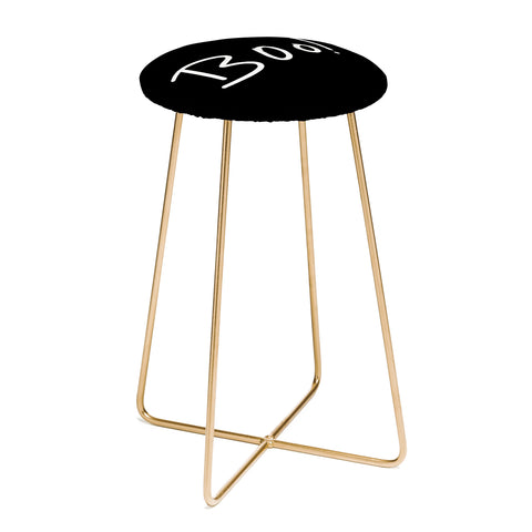Lisa Argyropoulos Halloween Boo Counter Stool