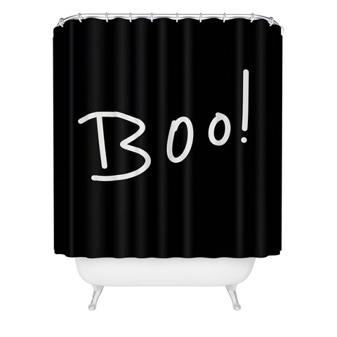 Lisa Argyropoulos Halloween Boo Shower Curtain