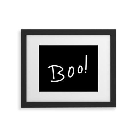 Lisa Argyropoulos Halloween Boo Framed Art Print