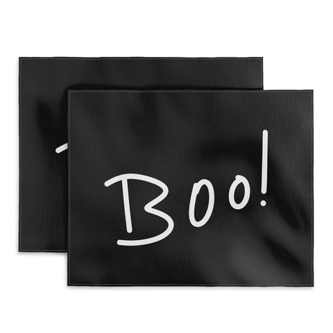 Lisa Argyropoulos Halloween Boo Placemat