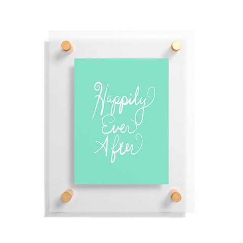 Lisa Argyropoulos Happily Ever After Aquamint Floating Acrylic Print
