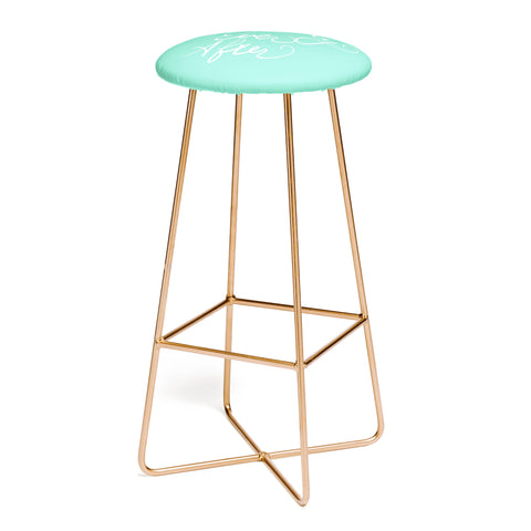 Lisa Argyropoulos Happily Ever After Aquamint Bar Stool
