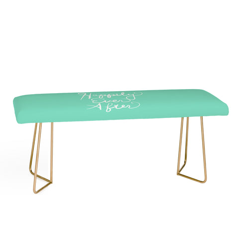 Lisa Argyropoulos Happily Ever After Aquamint Bench
