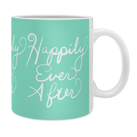 Lisa Argyropoulos Happily Ever After Aquamint Coffee Mug