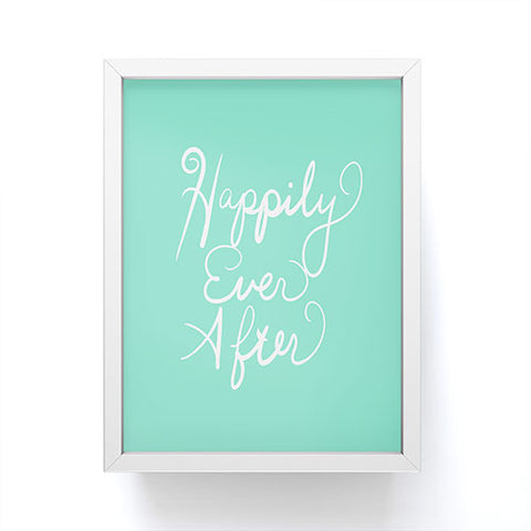 Lisa Argyropoulos Happily Ever After Aquamint Framed Mini Art Print