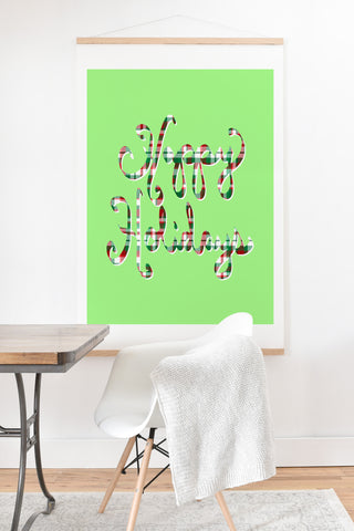 Lisa Argyropoulos Happy Holidays Art Print And Hanger
