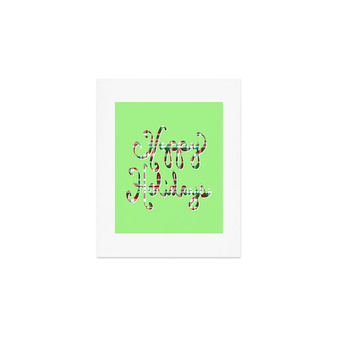 Lisa Argyropoulos Happy Holidays Art Print