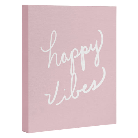 Lisa Argyropoulos happy vibes Art Canvas