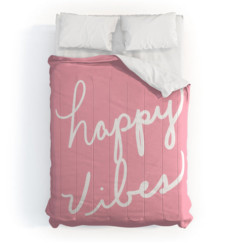 Lisa Argyropoulos Happy Vibes Blushly Comforter