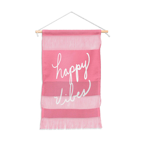 Lisa Argyropoulos Happy Vibes Rose Wall Hanging Portrait