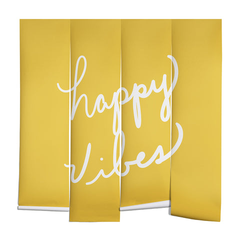 Lisa Argyropoulos Happy Vibes Yellow Wall Mural