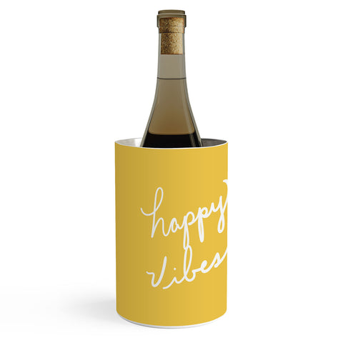 Lisa Argyropoulos Happy Vibes Yellow Wine Chiller