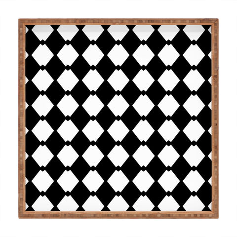 Lisa Argyropoulos Harlequin Diamonds Square Tray