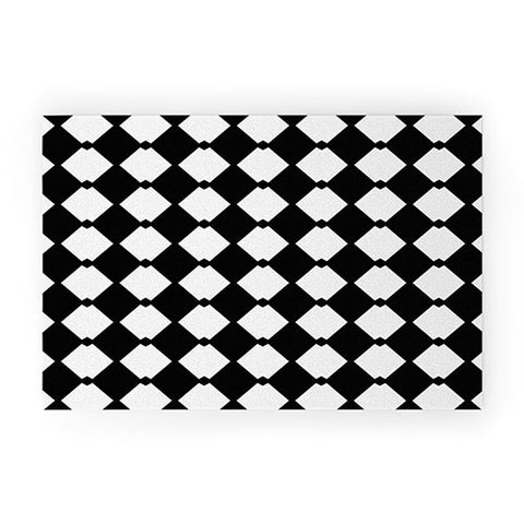 Lisa Argyropoulos Harlequin Diamonds Welcome Mat