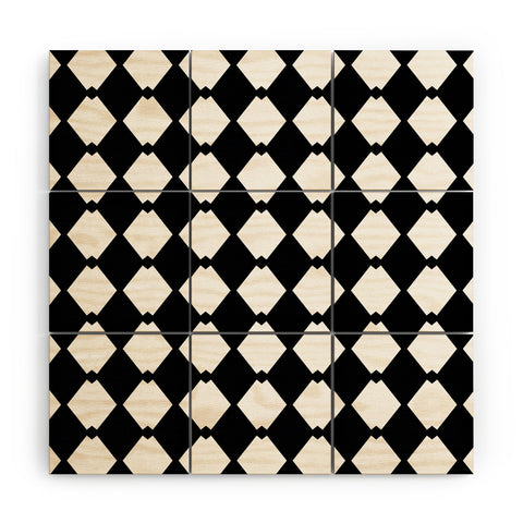 Lisa Argyropoulos Harlequin Diamonds Wood Wall Mural