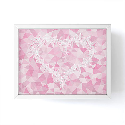 Lisa Argyropoulos Heart Electric Framed Mini Art Print