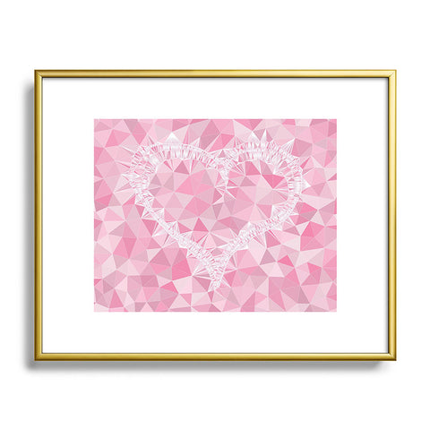 Lisa Argyropoulos Heart Electric Metal Framed Art Print