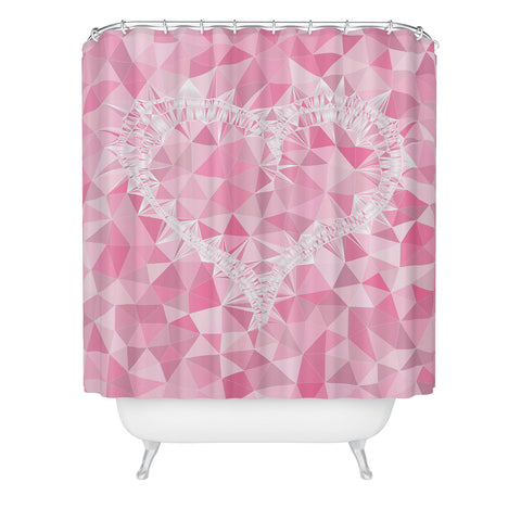 Lisa Argyropoulos Heart Electric Shower Curtain