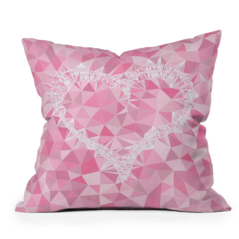 Lisa Argyropoulos Heart Electric Throw Pillow