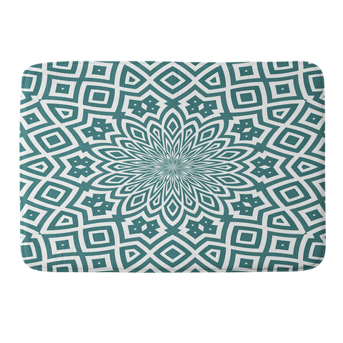 Lisa Argyropoulos Helena Teal Memory Foam Bath Mat