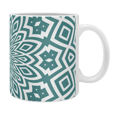 Lisa Argyropoulos Helena Teal Coffee Mug