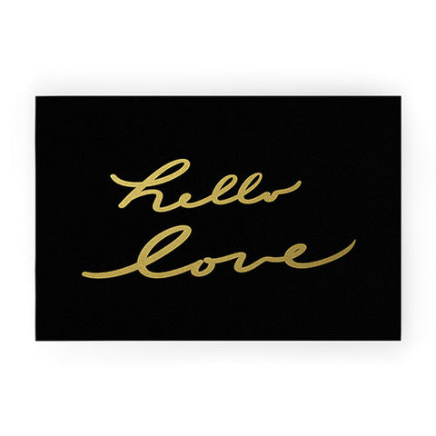 Lisa Argyropoulos hello love Welcome Mat