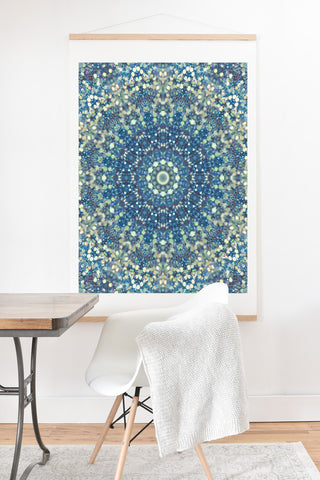 Lisa Argyropoulos Her Mermaid Sea Kaleido Art Print And Hanger