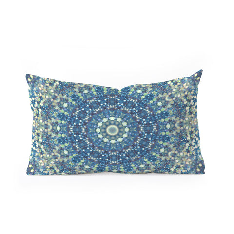 Lisa Argyropoulos Her Mermaid Sea Kaleido Oblong Throw Pillow