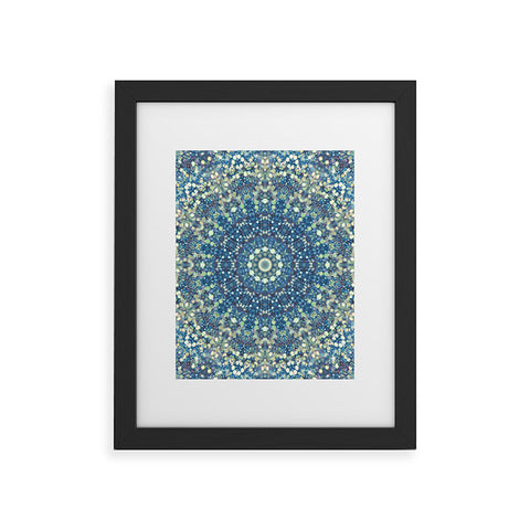 Lisa Argyropoulos Her Mermaid Sea Kaleido Framed Art Print