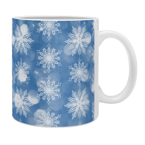 Lisa Argyropoulos Holiday Blue and Flurries Coffee Mug