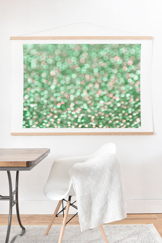 Lisa Argyropoulos Holiday Cheer Mint Art Print And Hanger