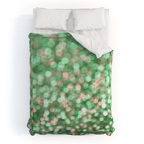 Lisa Argyropoulos Holiday Cheer Mint Comforter