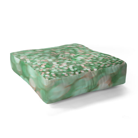 Lisa Argyropoulos Holiday Cheer Mint Floor Pillow Square