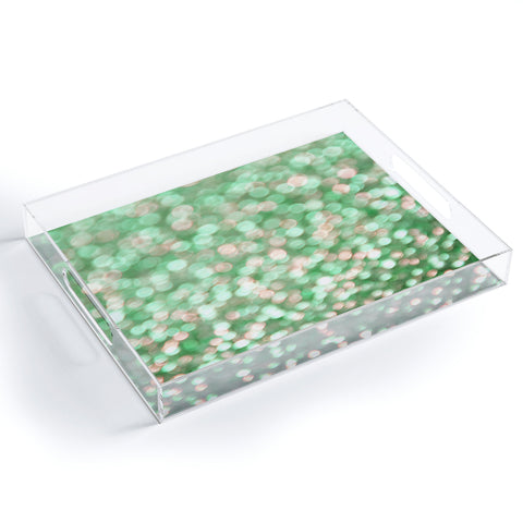 Lisa Argyropoulos Holiday Cheer Mint Acrylic Tray