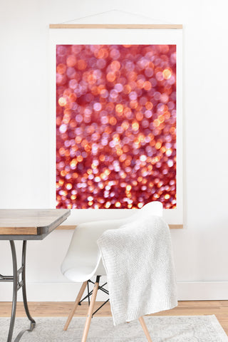 Lisa Argyropoulos Holiday Cheer Sparkling Wine Art Print And Hanger