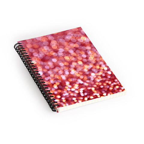 Lisa Argyropoulos Holiday Cheer Sparkling Wine Spiral Notebook