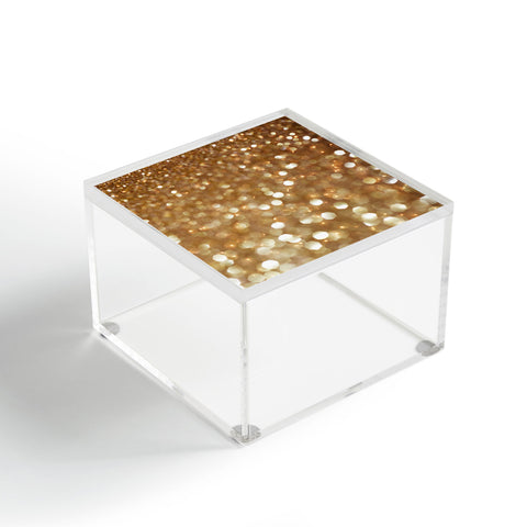 Lisa Argyropoulos Holiday Gold Acrylic Box