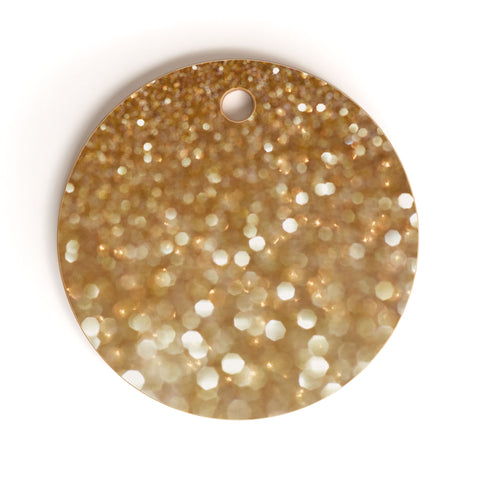 Lisa Argyropoulos Holiday Gold Cutting Board Round