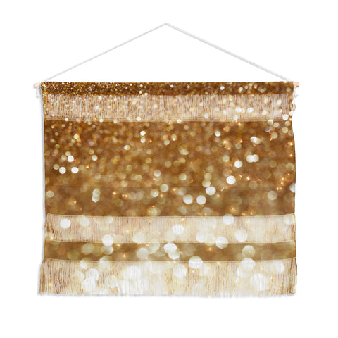 Lisa Argyropoulos Holiday Gold Wall Hanging Landscape