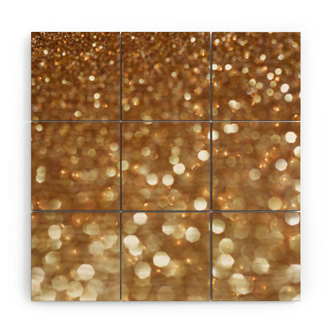 Lisa Argyropoulos Holiday Gold Wood Wall Mural