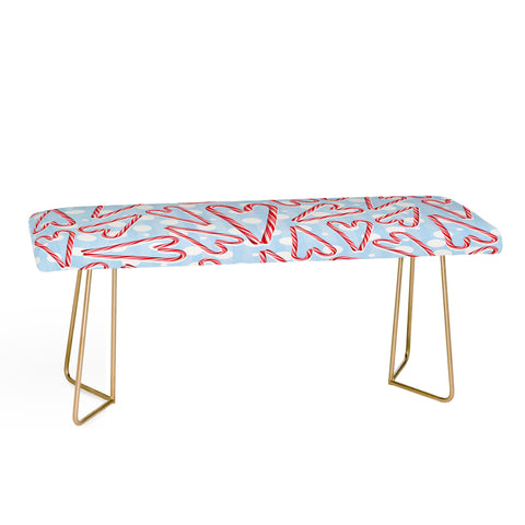 Lisa Argyropoulos Holiday Love And Polka Dots Bench