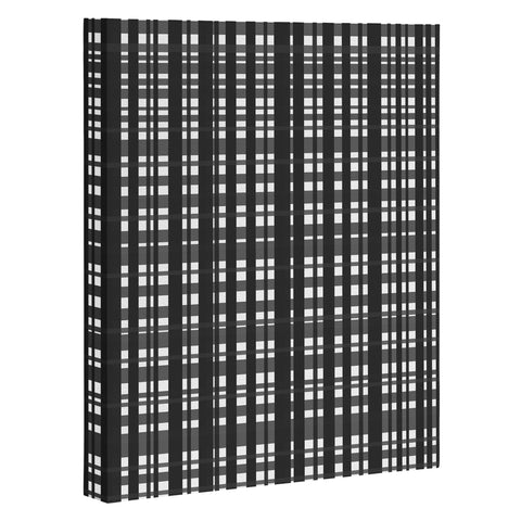 Lisa Argyropoulos Holiday Plaid Modern Coordinate Art Canvas