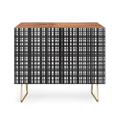 Lisa Argyropoulos Holiday Plaid Modern Coordinate Credenza