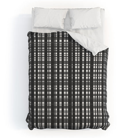 Lisa Argyropoulos Holiday Plaid Modern Coordinate Duvet Cover