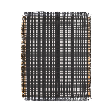 Lisa Argyropoulos Holiday Plaid Modern Coordinate Throw Blanket