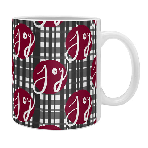 Lisa Argyropoulos Holiday Plaid Modern Joy Coffee Mug