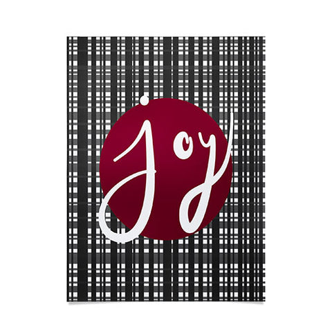 Lisa Argyropoulos Holiday Plaid Modern Joy Poster